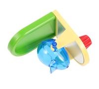 Toyvian Perroquet Détenteur de Nourriture Distributeur Aliments Amusant et Facile à Installer pour Perruches et Conures Intéressant pour Enrichissement et Entraînement Couleur Aléatoire