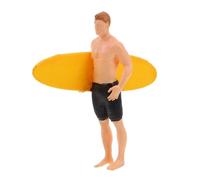 Toyvian Personnages de Surfing pour Jouer Maison et Créer des Fête Plage Jouets de Plage Amusants pour Garçon Fille Figurines Collectibles et