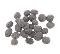 Toyvian Pierres Chauffantes Naturelles pour Sauna 1 Kg Pierres Volcaniques 2-3 CM pour Sauna Vapeur et Sec Recharges Intérieur et Extérieur pour Hammam et Foyer
