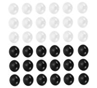 Toyvian Pierres De Go en Céramique 36 Pièces pour Joueurs, Taille Standard, Pierres Plates en Verre, Jeu De Stratégie De Gobang, Accessoires pour Divertissement à Domicile