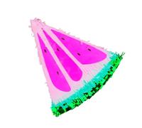 Toyvian Pinata Pastèque Artisanale Remplie de Bonbons Traditionnel Mexicain pour Fêtes Anniversaire et Célébrations Décoration Suspendue Festive