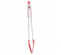 Toyvian Pince Alimentaire Inox Avec Poignée Antidérapante Résistante Chaleur De Pince Barbecue Pratique Pour Gril Cuisson Toast Et Salade