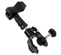 Toyvian Pince Pour Microphone u En Métal Et Plastique, Support De Micro Fixation Ressort Sécurisée, Accessoire Scène Polyvalent Pour Clips Micros Filaires Fil, Outil Concert Robuste