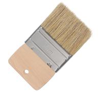 Toyvian Pinceau à Poils De Sanglier Naturel pour Élimination du Sable De Plage Et Peinture Petit Pinceau 3 Pouces à Manche en Bois pour Nettoyage Précis Et Travaux Artistiques sur Meubles Et Murs