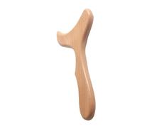 Toyvian Planche à Gratter en Bois Compact pour Massage et Thérapie, Soulage la Tension Musculaire, Intégrant les Techniques de Gua Sha, Usage Quotidien