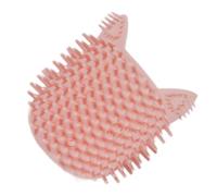 Toyvian Planche à Gratter pour Enlever Poils Morts en Silicone Rose pour Chat Brosse de Massage Utilisation Humide et Sèche, Accessoire Gratter