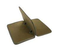 Toyvian Planche Affichage Militaire pour Écussons et Patchs Panneau Scratch Double Face Album de Collection Armband Lot Portable