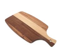 Toyvian Planche Bois avec Poignée Plateau de Service Multifonction pour Pizza Fromage Steak et Apéritifs Accessoire de Cuisson pour Four