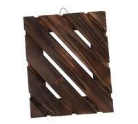 Toyvian Planche De Montage en Bois De Fougère Corne De Cerf Jardinière Murale Rustique en Bois 25 X 30 Cm pour Plantes D'Intérieur - Décoration À Suspendre Facile À Faire Soi-Même