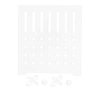 Toyvian Plaque Acrylique pour Aquarium avec Ventouses Séparateur Transparent pour Isolation et de Poissons Durable et Sûr pour Réservoirs Eau Douce