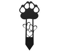 Toyvian Plaque commémorative pour Animaux de Compagnie : Piquet de Jardin en métal pour Chien - Marqueur funéraire pour Chien et Panneau commémoratif pour la Perte d'un Animal de Compagnie -