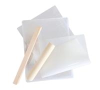 Toyvian Plaque de Cuisson Antiadhésive Kit de Pâtisserie Complet Moule Nougat Réutilisable en Plastique et Bois pour DIY et Confection de Bonbons