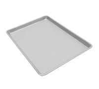 Toyvian Plaque de Pâtisserie Alliage Aluminium Rectangulaire Résistante et Polyvalente pour Gâteaux Rôtis Ustensile de Cuisson Compact pour Famille Petite