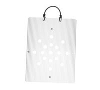 Toyvian Plaque de pour Corne de Cerf Support Vertical Acrylique pour Plantes Murales Suspendues Installation Rapide et Décoration Murale pour Bureau et Maison