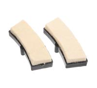 Toyvian Plaquettes de Frein pour d'Intérieur Feutre Antidérapant à l'usure Installation Facile 1 Paire Compatible d'exercice Usage Domestique