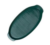 Toyvian Plat De Cuisson Ovale En Céramique Vert Foncé Petit Format Poignées Doubles Ergonomiques Ustensiles Cuisine Moule à Pâtisserie Maison Pour Four Micro-ondes