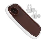 Toyvian Plateau Amovible pour Poussette avec Porte-gobelet Plateau Repas pour Poussette Compatible Couleur Café Polyvalent pour Repas et Jeux Bébé