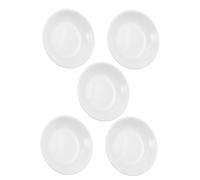 Toyvian Plateau Chauffe-Cire en Céramique Robuste Lot de 5 Plateau Rond 10 Cm pour Brûleur de Cire Fondante Compatible Huiles Essentielles Accessoire Réutilisable pour