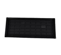 Toyvian Plateau de Drainage Épaissi pour Plantes Noir de Drainage Plug de Stockage Eau pour Jardin Intérieur