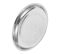 Toyvian Plateau de Pesée Acier Inoxydable Bac de Mesure Mécanique pour Bijoux Aliments et Poudres Robuste Facile à Nettoyer Utilisation Polyvalente