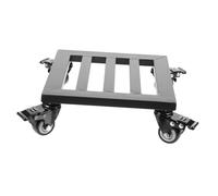 Toyvian Plateau de Pot de Fleurs avec Roues Support à Plantes Intérieur et Extérieur Base de Jardinière et Pratique pour Déplacement Facile Pots et Objets Lourds