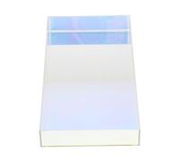 Toyvian Plateau de Rangement Acrylique Coloré Plateau de Service Miroir Organiseur de Bureau Compact pour Bijoux et Cosmétiques Décoratif pour Maison et Salle de Bain