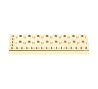 Toyvian Plateau de Rangement pour Vis 36 Compartiments en Cuivre Organiseur de Pièces Détachées pour Montres Accessoire de Réparation Horlogère Compact et Pratique pour Amateurs et