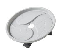 Toyvian Plateau en Plastique Épais pour Jardinière Base pour Plantes Chariot pour Plantes Plateaux De Jardin Soucoupe pour Plantes avec roulettes Support pour Plusieurs Grands Pots
