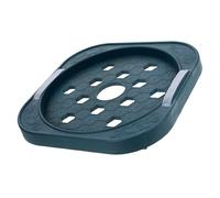 Toyvian Plateau pour Réservoir Essence Rond Amovible Et Portable avec roulettes Plaque De Base pour Stockage Et Déplacement Facile