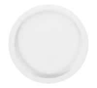Toyvian Plateau Rond Plastique pour Fleurs Saucer de Pot de Fleurs Réutilisable et Durable pour Intérieur et Extérieur Collecteur Eau pour Plantes