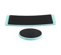 Toyvian Plateau Tournant de Ballet Portable 2 Pièces Vert Plastique Léger Optimisé pour Entraînement de Pirouettes à Domicile Studio pour Danseurs et Patineurs Artistiques