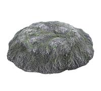 Toyvian Plateforme de Lézardage Flottante pour Tortues avec Roche Réaliste Rampe Escalade Sécurisée pour Reptiles Terrasse de Repos Décorative pour Aquarium Simulation Habitat Naturel