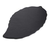 Toyvian Plateforme pour Tortue en Roches Noires Résistantes à l'usure Fonction Escalade Facile, Décoration pour Aquarium et Habitat de Reptiles Domestiques