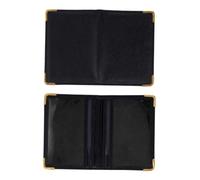 Toyvian Pochette de Cartes de Crédit Ultrafine, Protection PU et Plastique | Structure à Fentes Multi-grilles, Finition Soignée, pour Cartes Bancaires, Voyages D'affaires, Usage Quotidien