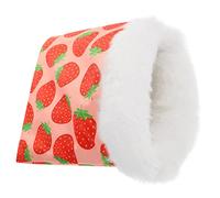 Toyvian Pochette De Couchage pour Hamster Et Cochon Nid Douillet Et Chaud pour Petits Animaux Lit Portable Et Léger pour Hérisson Écureuil Et Chinchilla Housse De Sommeil Coton