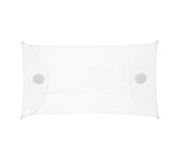 Toyvian Pochette Transparente Compacte 9X16 CM en PVC Léger Paquet Multifonction Pratique pour Monnaie Clés Écouteurs pour Rangement Extérieur et Voyage