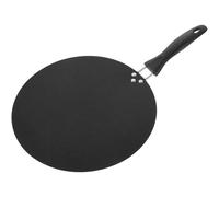 Toyvian Poêle à Crêpes Antiadhésive 30 CM en Alliage Léger Poignée Ergonomique, Cuisson Polyvalente pour Maison et Barbecue, Usage Domestique et Professionnel