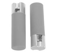 Toyvian Poids pour Cordon de Store en Fer et Plastique Perles de Traction, Design Gris Élégant, Lot de 2 Pièces, Fixation Vent Renforcée pour Stores Verticaux et Volets