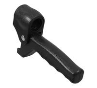 Toyvian Poignée D'assistance Noire Pliable en Plastique pour Canne de Marche 22mm, Accessoire Ergonomique pour Personnes Âgées Facilitant la Station Debout