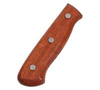 Toyvian Poignée de Couteau Cuisine en Bois Antidérapante, pour Chefs | Remplacement DIY à Maison, Entretien Facile, Prise Sûre Quand C'est Humide, Style Moderne