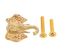 Toyvian Poignée de porte en forme d'éléphant tirages d'armoire vintage Boutons de placard poignées d'armoire pour les tiroirs Golden