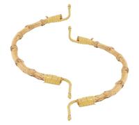 Toyvian Poignée de Théière en Rotin Naturel 2pcs Design Ergonomique Facile à Porter pour Théière Chinoise Infuseur, Accessoire Élégant pour Thé