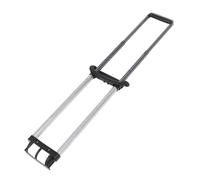 Toyvian Poignée de Valise Télescopique Bruit et Glissement Fluide en Aluminium Double Tige Intérieure, Mécanisme Caché pour Bagage de Voyage