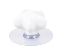 Toyvian Poignée en Céramique à Ventouse Bouton Étoile de Mer pour Fenêtre | Blanc, Base Solide, Usage Maison ou Boutique, pour Armoire et Tiroir