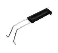 Toyvian Poignée pour Anneau à Œuf et Panier Friture Poignée de Rechange Ergonomique Antidérapante Accessoire Compact pour Ustensiles de Cuisine