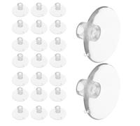 Toyvian Pointes de flèche à Ventouse (50 pièces) : Pointes de flèche de Rechange pour Enfants - Pointes en Caoutchouc pour la Pratique du tir à l'arc et Les activités de Plein air -