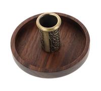 Toyvian Porte-bâtonnets de Moxa en Bois Marron, Plateau Facile à Ranger et Portable pour Bâtons D'armoise, Thérapie de Moxibustion Professionnelle