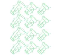 Toyvian Porte-bouteilles Filet Suspendre Vert Plastique, 36 Pièces pour Flacons de Solution Saline 250ml, Facile à Transporter, Adapté à L'hôpital la Maison