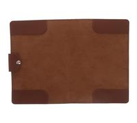 Toyvian Porte-carnet de Score de Golf Rigide en Cuir PU Marron, Livret de Golf Professionnel Compact, Organiseur Portable pour Cartes de Score, Accessoire pour Joueurs et Compétitions