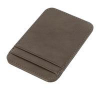 Toyvian Porte-Cartes Vertical Ultra-Mince PU Protection et Léger pour Cartes Identité Permis et Cartes de Visite Couverture Translucide Résistante Décoloration Usage Professionnel et